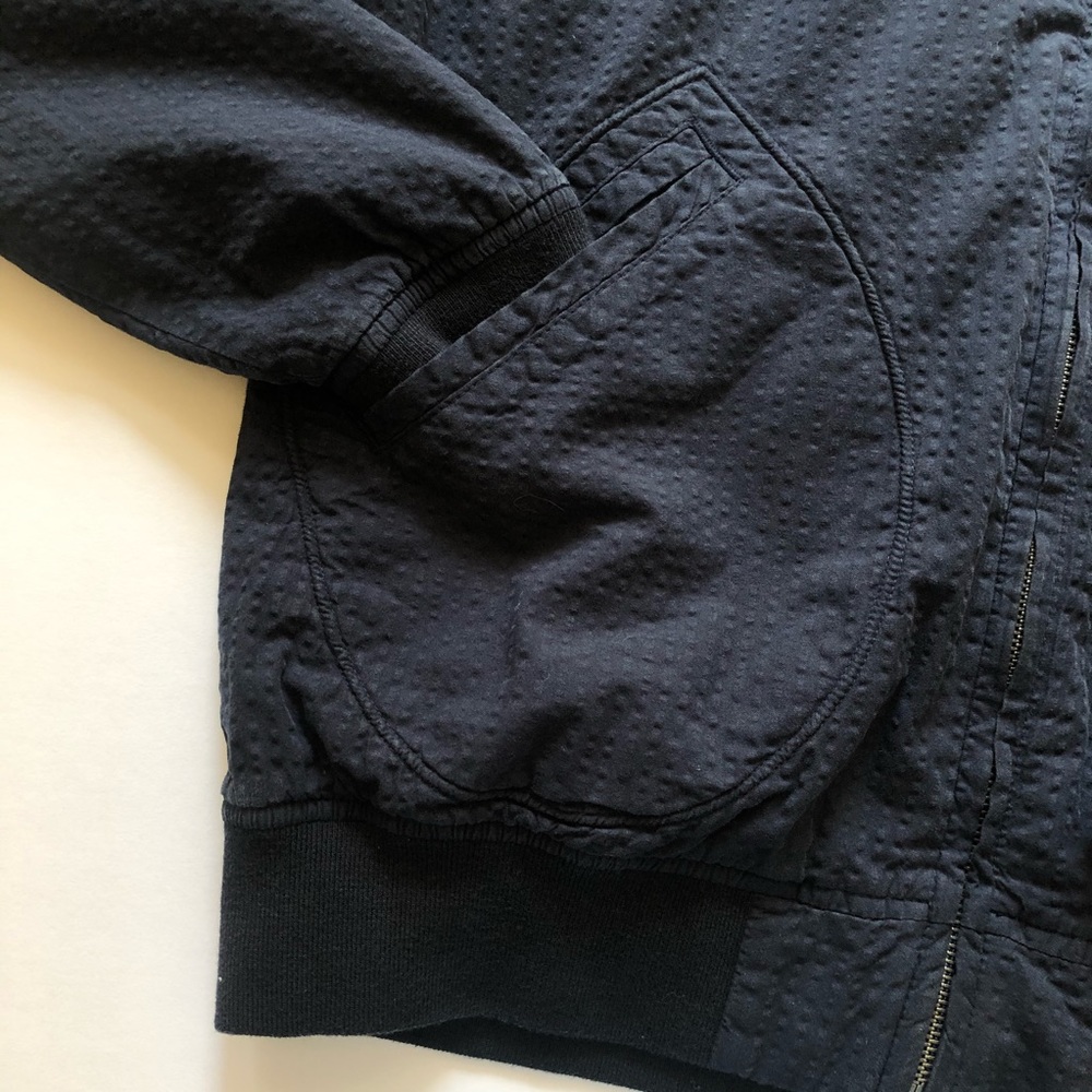 SOLD | Brooks Brothers | Men’s Blue Bomber Jacket - Picture 4 of 9